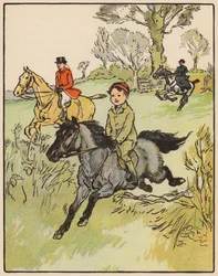 Peter hat einen herrlichen Galopp