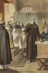 Peter der Einsiedler vor Urban II.