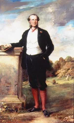 Porträt von Beilby Richard Lawley (1818-80), 2. Baron Wenlock