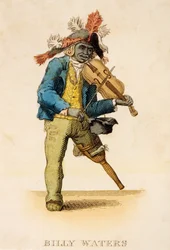 Porträt von Billy Waters, ca. 1820