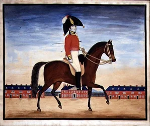Porträt von Captain William Manfull vom 3. King