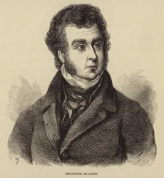 Porträt von Ebenezer Elliott