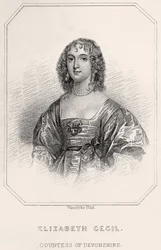 Porträt von Elizabeth Cecil, Gräfin von Devonshire