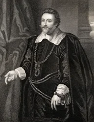 Porträt von Francis Cottington, aus Lodges British Portraits, 1823
