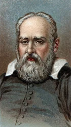 Porträt von Galileo Galilei - Aus der Serie „Leaders of Men“
