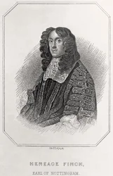 Porträt von Heneage Finch, Earl of Nottingham