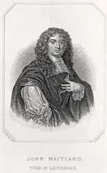Porträt von John Maitland, Herzog von Lauderdale, 1835