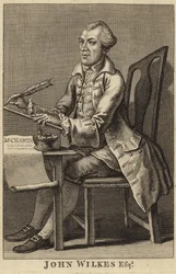Porträt von John Wilkes