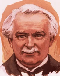 Porträt von Lloyd George