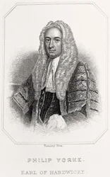 Porträt von Philip Yorke, Earl of Hardwicke