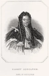 Porträt von Sidney Godolphin, Earl of Godolphin, 1835