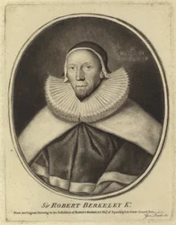 Porträt von Sir Robert Berkeley
