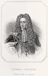 Porträt von Thomas Osborne, 1. Herzog von Leeds