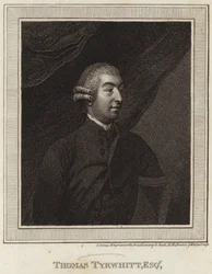 Porträt von Thomas Tyrwhitt