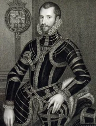 Porträt von Walter Devereux (1541-76), aus 