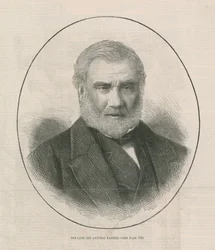 Porträt des verstorbenen Sir Antonio Panizzi