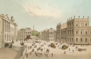 Postamt, Register House und Calton Hill - Edinburgh