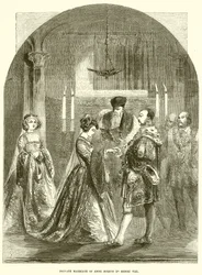 Private Heirat von Anne Boleyn mit Heinrich VIII.