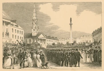 Prozession von der St. Andrews Kirche