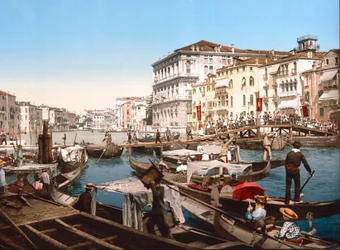 Processione sul Canal Grande, Venedig