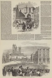 Schutzvereinsversammlung in Lincoln (Stich)