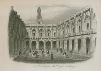 Innenhof der Royal Exchange, London