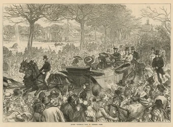 Königin Victorias Besuch im Victoria Park