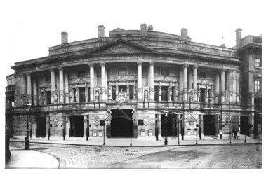 Queens Hall in Langham Place, London, 1896