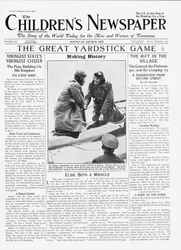 Ramsay MacDonald, der erste Mann, der als Premierminister flog, Titelseite der 