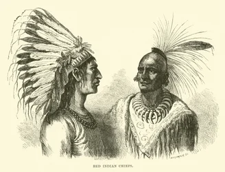 Häuptlinge der Rothäute