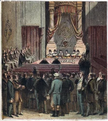 Reformgesetz: Lord Grey, der neue Premierminister, brachte 1832 das Reformgesetz ins Parlament ein. 