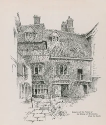 Überreste des Palastes des Bischofs von Winchester