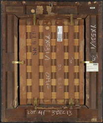 Rückseite des Porträts von Königin Elisabeth I.