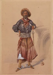 Robert Bontine Cunninghame Graham, ca. 1890