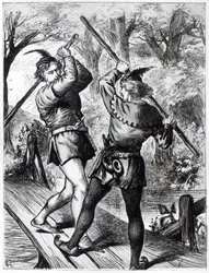 Robin Hood und Little John