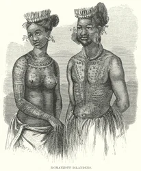 Romanzoff-Inselbewohner (Gravur)