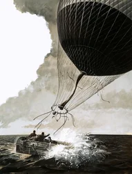 Rosemary Mudie und ihr Ehemann versuchen eine transatlantische Überquerung mit einem Ballon