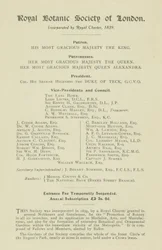 Royal Botanic Society of London
