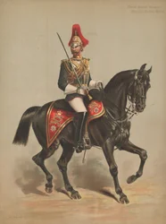 Royal Horse Guards, Offizier, Paradeuniform