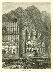 Ruinen in Petra
