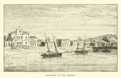 Santarém am Amazonas