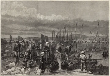 Sardinenfischerei an der Küste der Bretagne