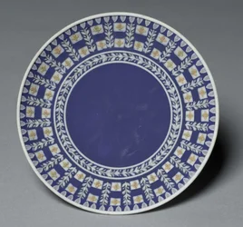 Untertasse, hergestellt von der Wedgwood Fabrik, ca. 1784