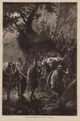 Szene aus Wagners neuer Oper in Bayreuth