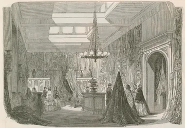 Schomberg House, Pall Mall - die Schalabteilung