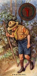 Pfadfinder Spurensuche Abzeichen, 1929