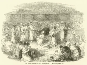 Sündopfer der Gemeinde, Melville, Levitikus iv (Stich)