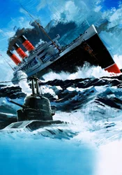 Das Sinken der Lusitania