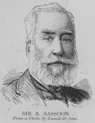 Sir A Sassoon (Gravur)