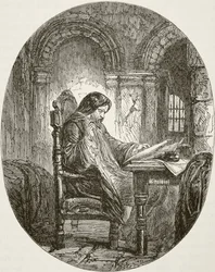 Sir John Eliot im Gefängnis, aus 